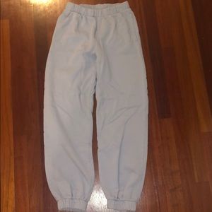 Light blue brandy Melville sweatpants